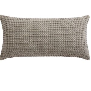 NWT Levtex Textured Taupe Pillow